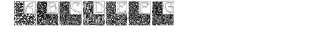 Art Nouveau Initials