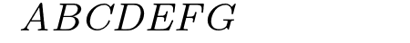 LMRoman8-Italic