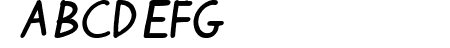 Cee\\\'s Hand Italic