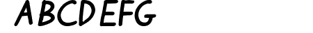 Cee\\\'s Hand Bold Italic