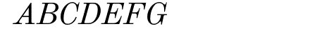 Old Standard Italic