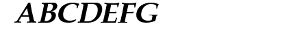 Pali Bold Italic