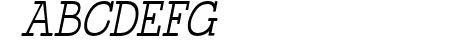 Happy Phantom Italic