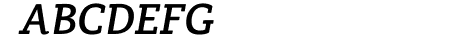 Crete Round Italic