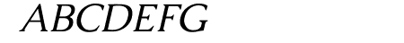 Caudex Italic