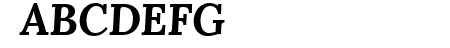 Lora Bold Italic