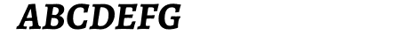 Alegreya Bold Italic