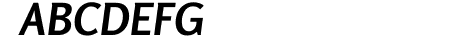 Rosario Bold Italic