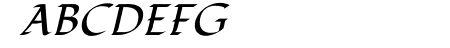Fondamento Italic
