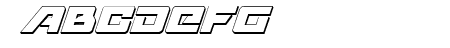 Aircruiser 3D Italic
