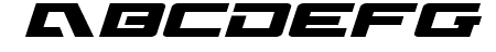 Wildcard Expanded Italic
