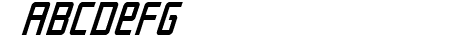 Crixus Condensed Italic