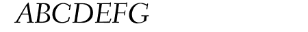 Fanwood TT Italic