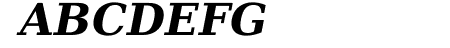 DejaVu Serif Bold Italic