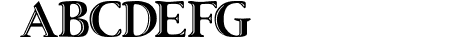 Ursa SerifEngraved