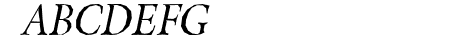 Berylium Italic