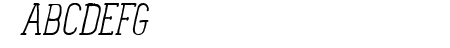 Panforte Serif Light Ital