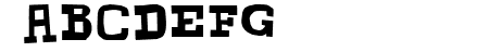CHUNKY MUNKY SERIF