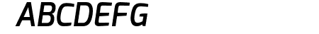 Exo Demi Bold Italic