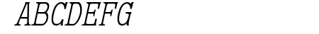 MekanusADFTitlingStd-Ital