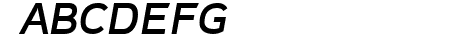Casper Bold Italic