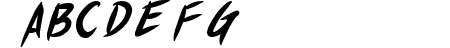 Akiba Punx Bold Italic