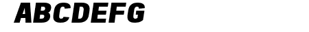 Freeroad Black Italic