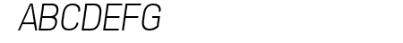 Freeroad Light Italic