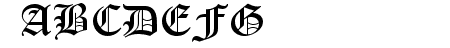 PentaGram s Gothika Bold