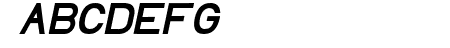 EllipticaBoldItalic