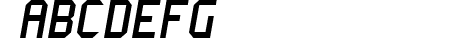 Cinema Gothic NBP Italic