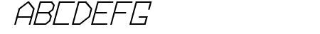 Hyperspace Bold Italic