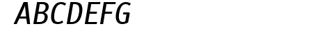 Scada Italic