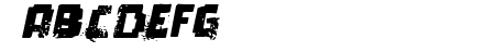 pixel dead Italic
