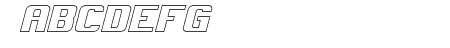 Clark Hollow Italic