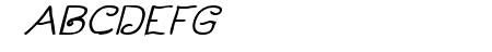 Curlmudgeon Italic