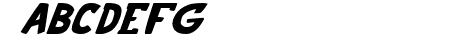punch it PGS Bold Italic