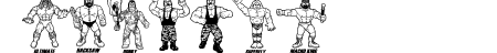 Retro Hasbro WWF Figures