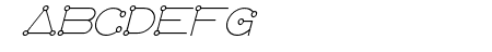 AngloCelestial Italic