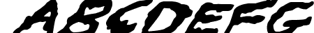 Oilslick Italic