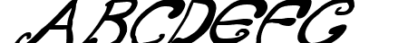 Creepy Scrawly Italic