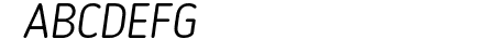 Blogger Sans Light Italic