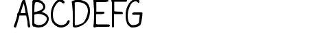 DJB The Teacher Font