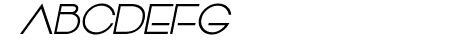 Vonique 64 Italic