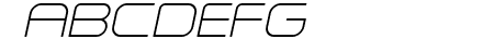 a \\\"space light Italic