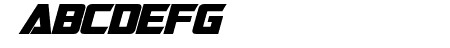 Cybertron Bold Italic