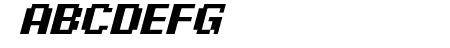 Pixel Digivolve Italic
