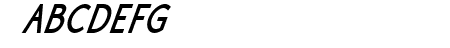 poor weekdays Bold Italic