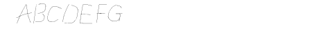 Proton Hairline Italic