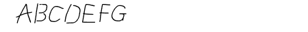 Proton ExtraBold Italic